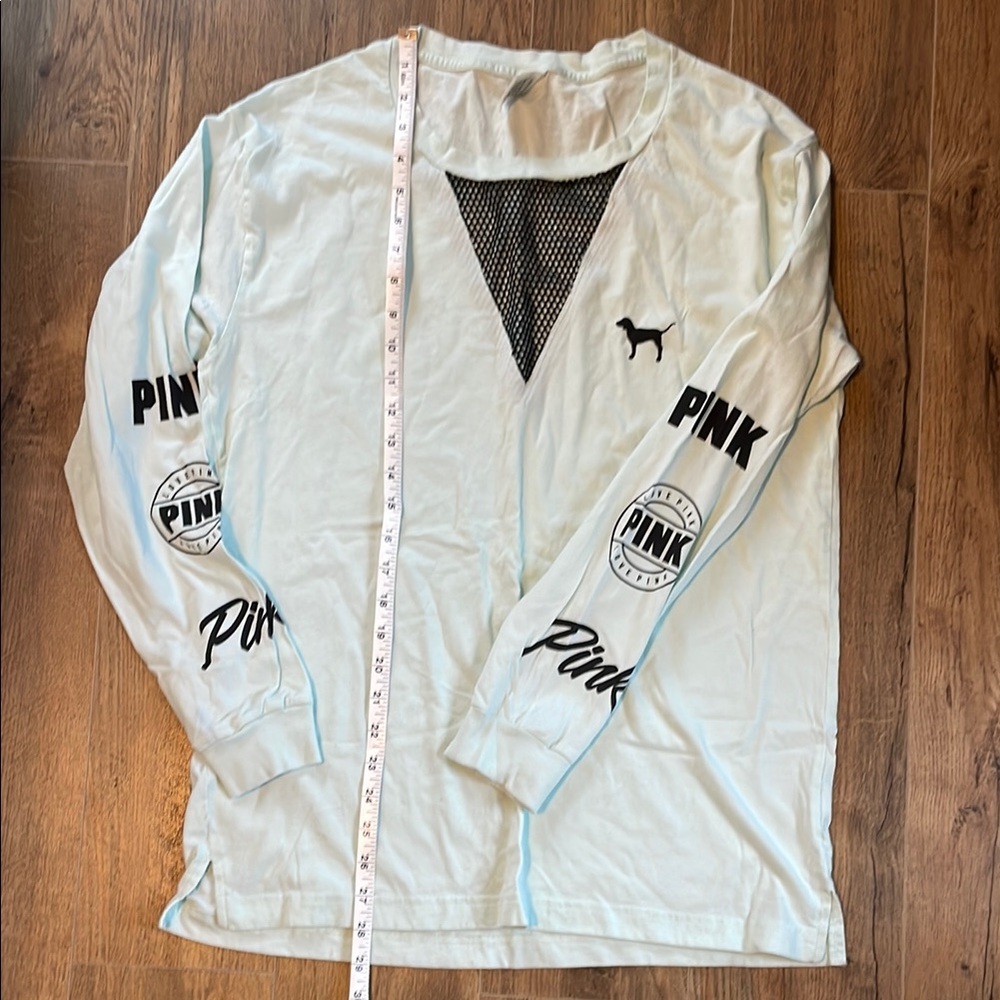 🌟 🌟 PINK Long Sleeve Shirt with Black Accents